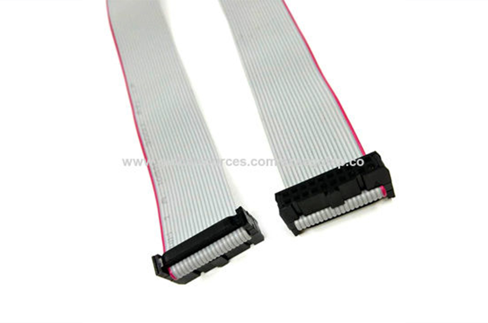 Customized 1.27mm ul2651 28awg 20 pin flat ribbon cable